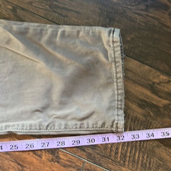 true religion Geno relaxed slim distressed pants size 33 by 32 in GUC light grey - Picture 10 of 14